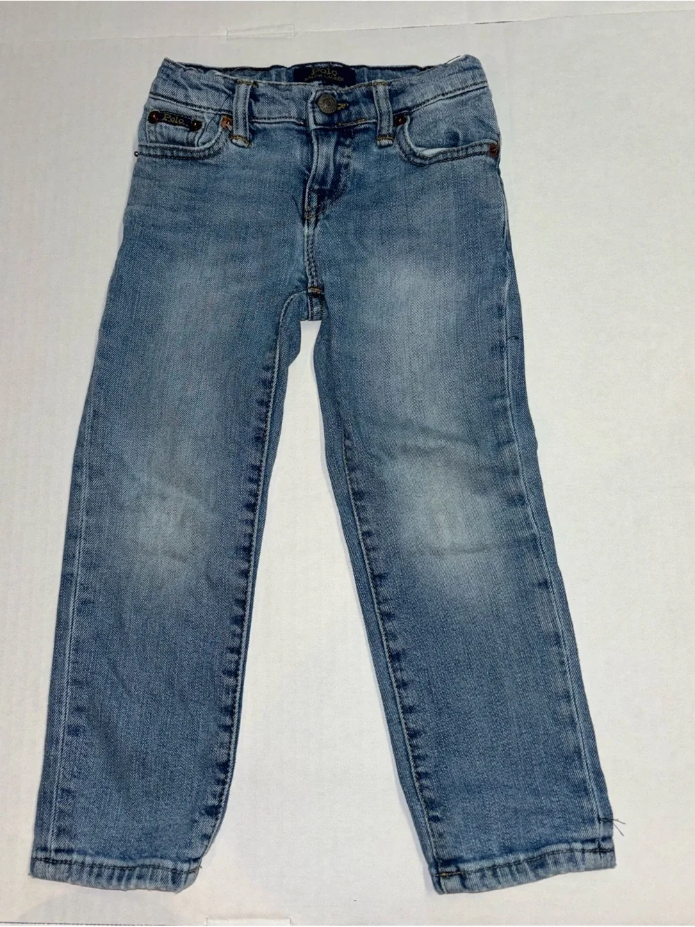 Ralph Lauren kid’s Straight Jeans in Light Blue Wash